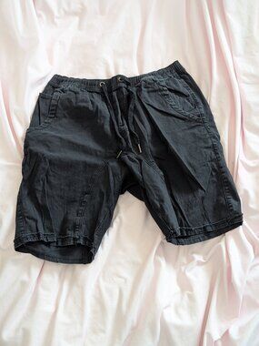 Kuwallatee Black Chino Shorts Size M